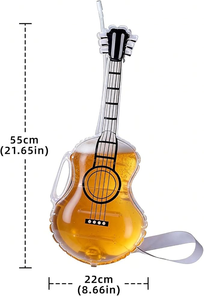 Guitar Whiskey Decanter, Leak-Proof Design, Music Lover Glass Decanter - Image 6