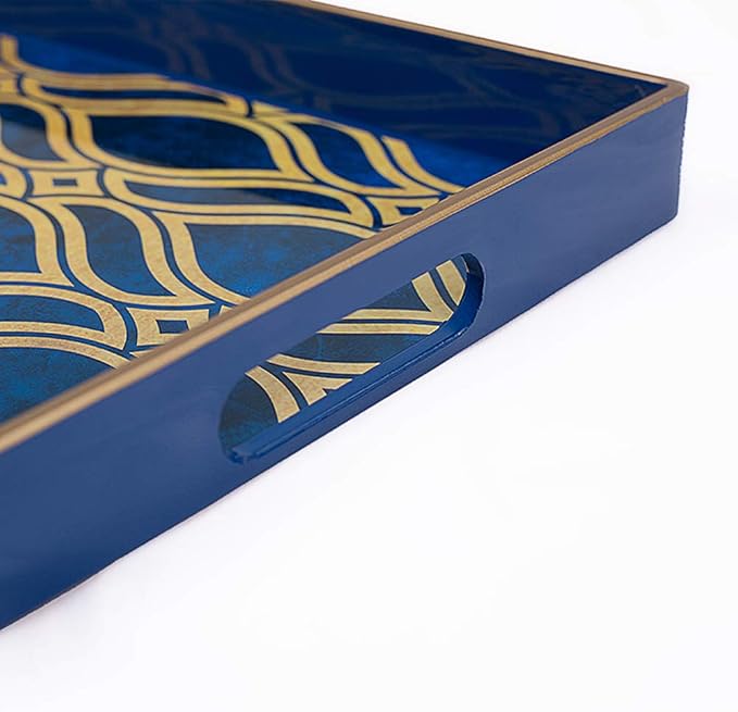 MAONAME Blue Decorative Tray - Image 4