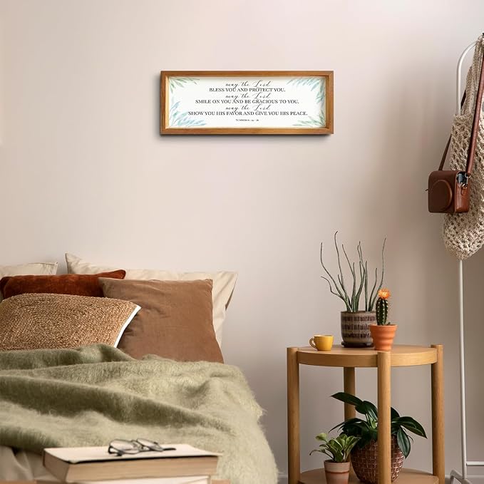 Inspirational Christian Rustic Country Motivational Bible Verse Decorative - Image 6