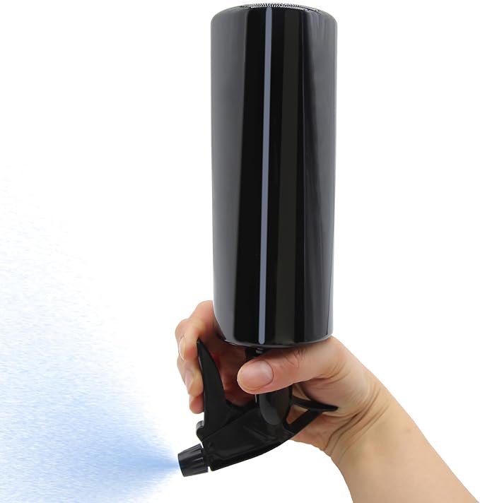 OFFIDIX 360° Water Spray Bottle 2 Pack 16 oz Continuous Plastic Empty Spray by Offidix
