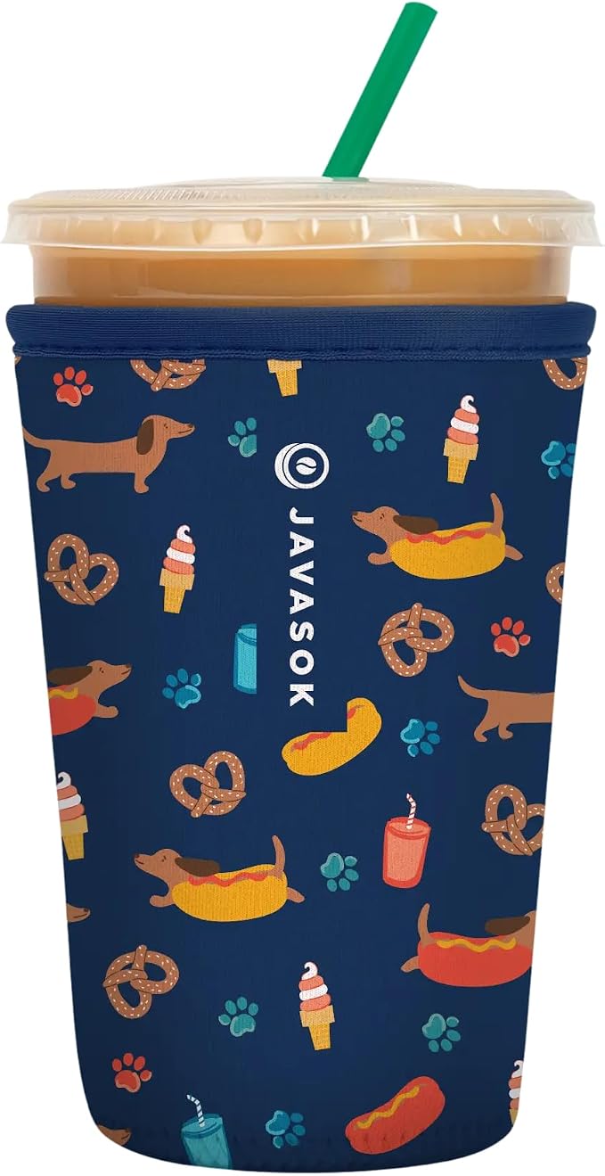 Sok It JavaSok Iced Coffee & Cold Soda Insulated Neoprene Cup Sleeve by SokIt