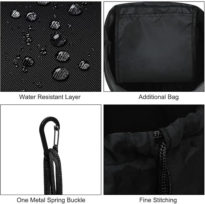 Camping Cookware Mess Kit Bag, High Capacity Camping Tableware Storage Bag - Image 5