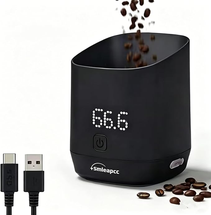 Digital Coffee Dosing Cup with LED Display, 0.1g High Precision Espresso Scale by Unknown
