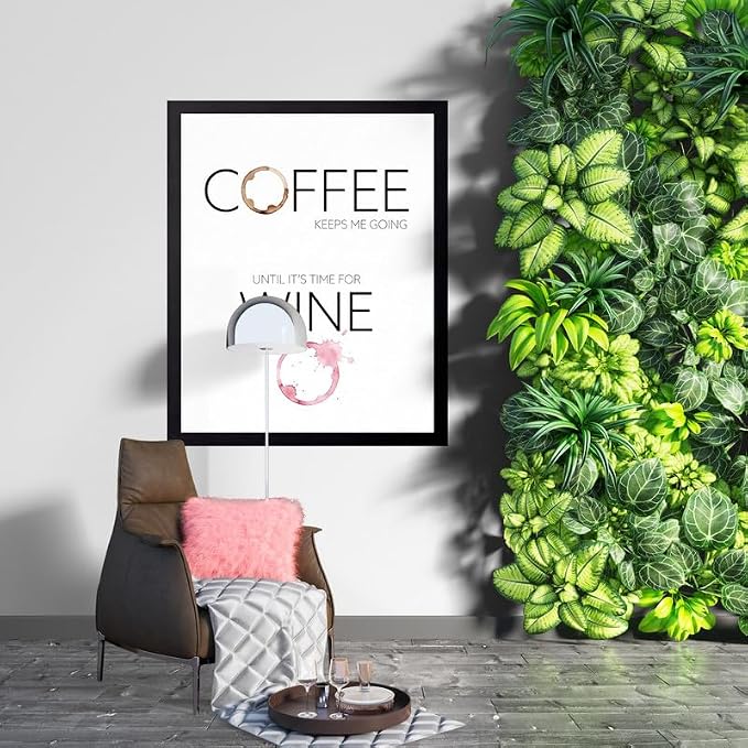 Lawrence Williams Designs Coffee and Wine Quote Poster - Image 5
