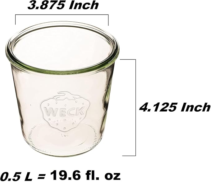 WECK Canning Jars 742 Mold Jars made of Transparent Glass - Image 2