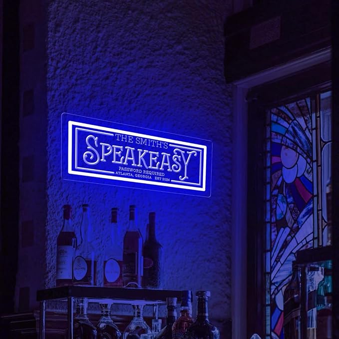 Custom Speakeasy Lounge Neon Sign Dimmable Home Bar LED Neon Light Personalized - Image 2
