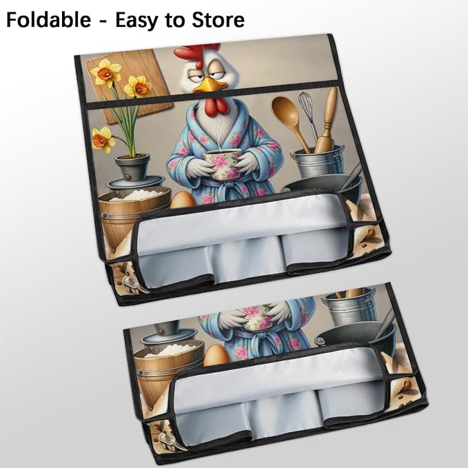 Rooster Kitchen Aid Mixer Cover Compatible Stand Mixer Dust Cover | Funny - Image 8