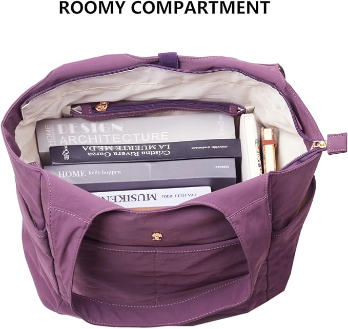 ESVAN Yoga Tote Bag Mat bag Women Shoulder Bags Carryall Tote - Image 4