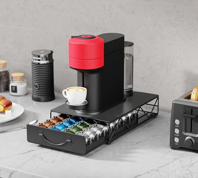 HFHOME Coffee Pod Holder Drawer Compatible - Image 2