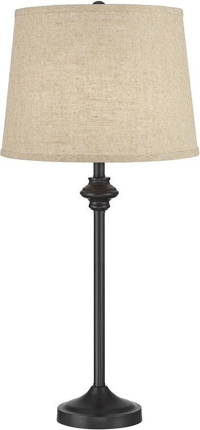 360 Lighting Lynn Modern Industrial Buffet Table Lamps 26" Tall Skinny Set of 2 - Image 6
