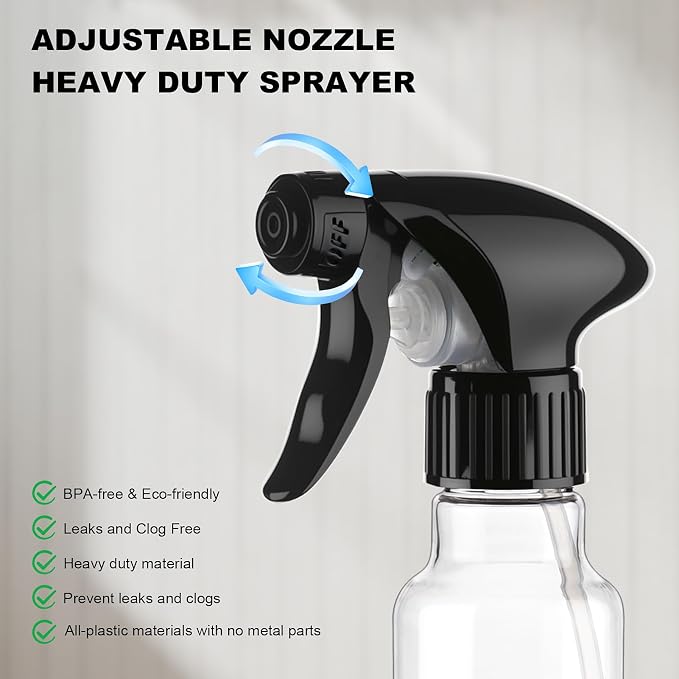 Spray Bottles 4oz/120ml Plastic Small Spray Bottle - Image 4
