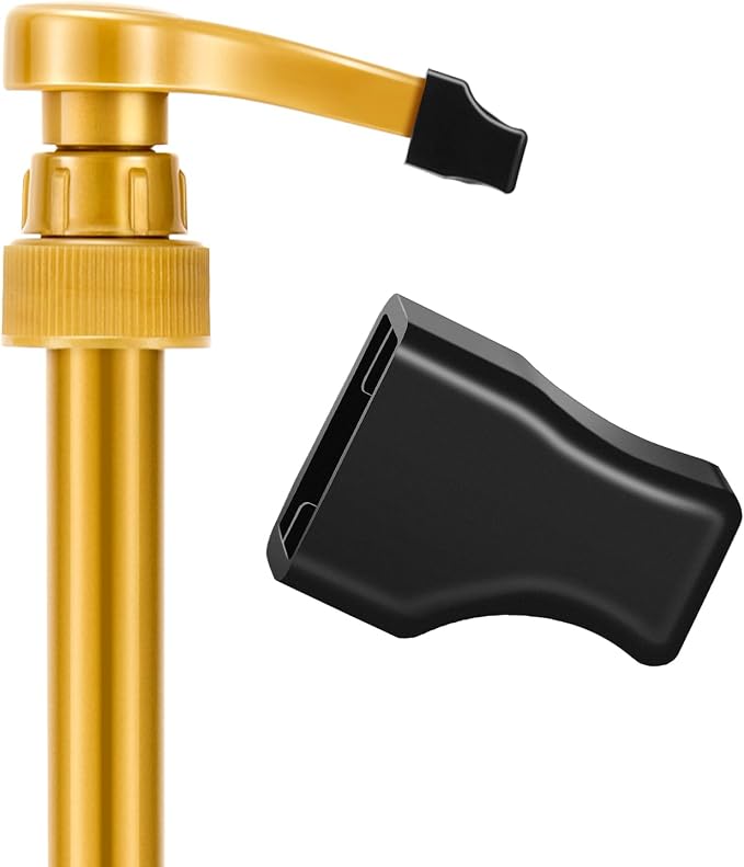 Zhehao 30 Pcs Coffee Syrup Pump Tip Cap Pourer Covers Rubber Caps Fits - Image 3