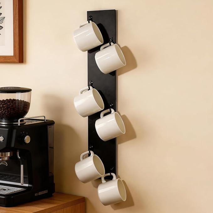 Yohsnor Coffee Mug Hanger Wall Mount by Yohsnor
