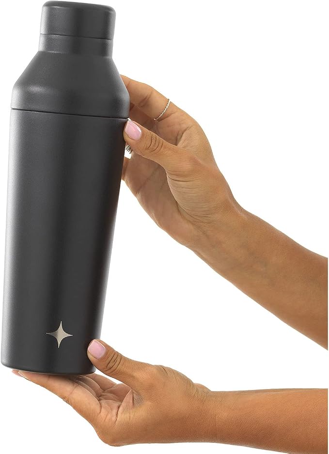 JoyJolt Triple Insulated Cocktail/Protein Shaker Bottle. 20oz Shaker Cup - Image 8