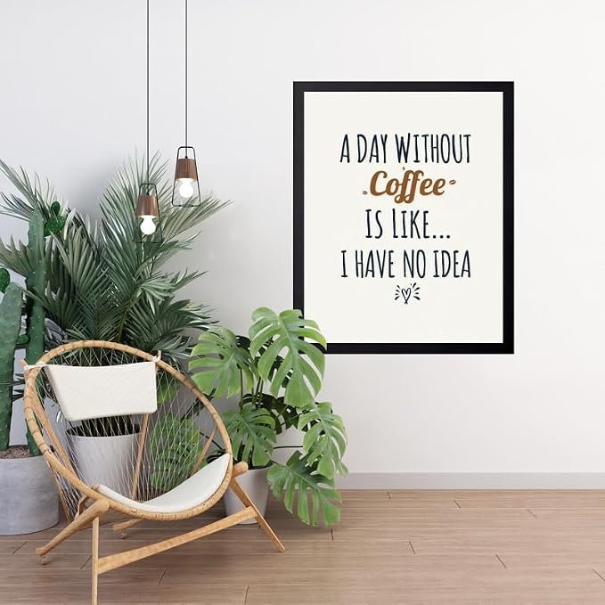 Lawrence Williams Designs A Day Without Coffee Poster - Image 6