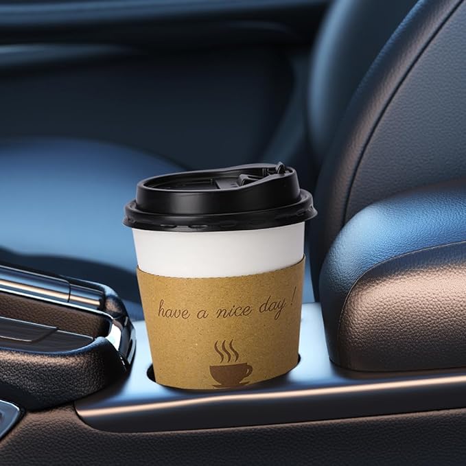 BYSNOW 500 pack 12 oz Disposable Coffee Cups - Image 6