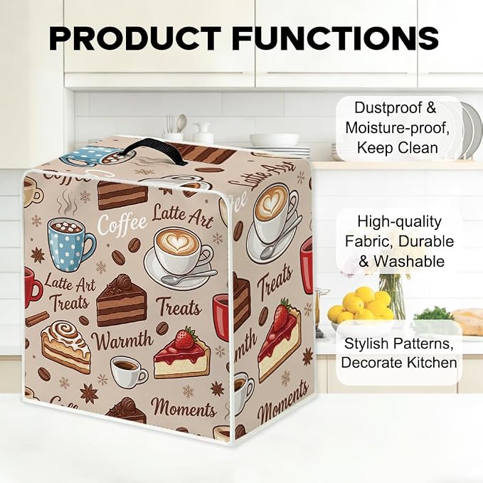 WEBEEDY Dust Proof Coffee Maker Cover - Image 4