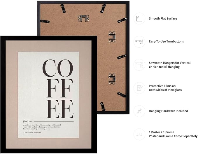 Lawrence Williams Designs Coffee Typography Poster - Image 3