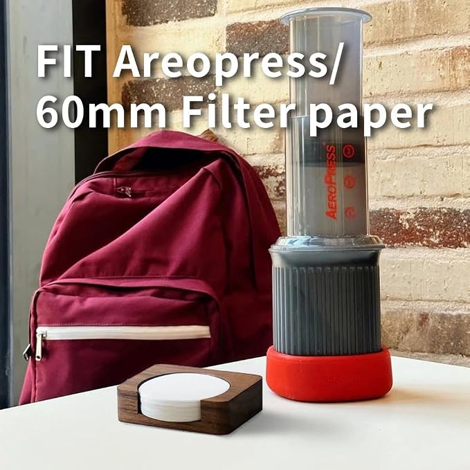watchget Espresso Paper Filter Holder Update Coffee Filter Storage Container - Image 3