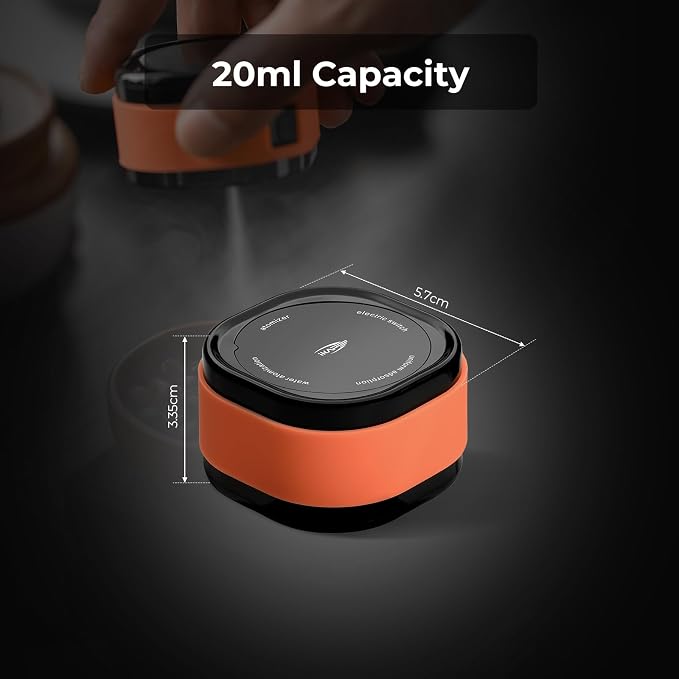 IKAPE Magnetic Rechargeable Coffee Bean Spray Bottle & Tray Set, 20ml - Image 4
