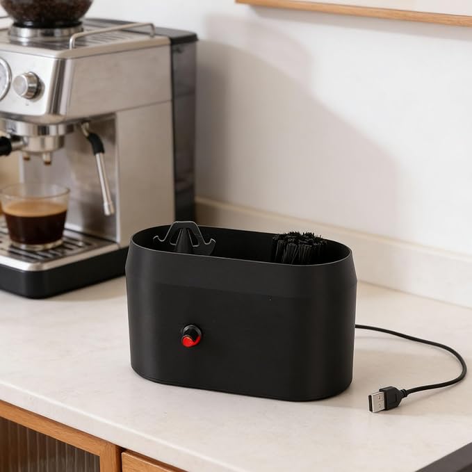 Coffee Portafilter Cleaner, Efficient USB Powered Cleaner - Image 8