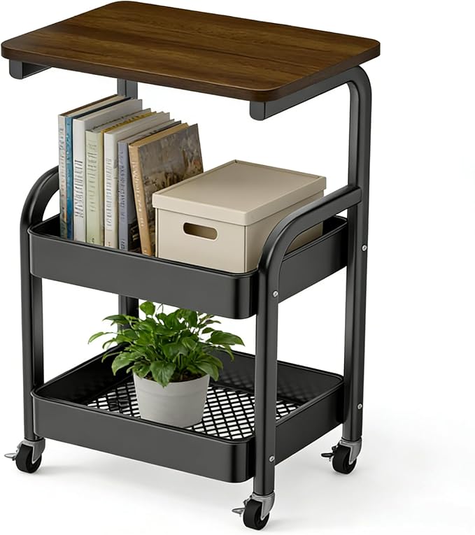 Multi-Purpose 3 Tier Rolling Cart by Unknown