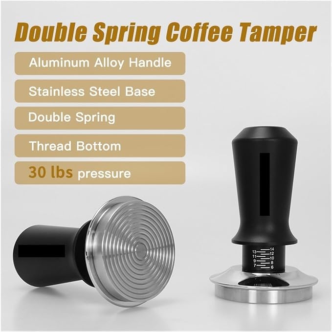 57mm 57.5mm Coffee Tamper Distributor Leveler Tool, Compatible - Image 7