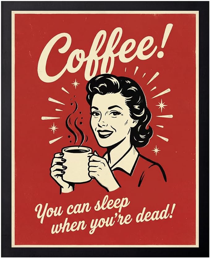 Lawrence Williams Designs Coffee Humor Poster by LawrenceWilliamsDesigns