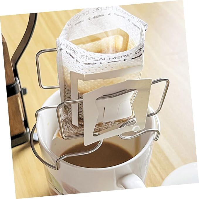 Alipis 1Set Hanging Ear Coffee Filter Stand Drip Rack - Image 6