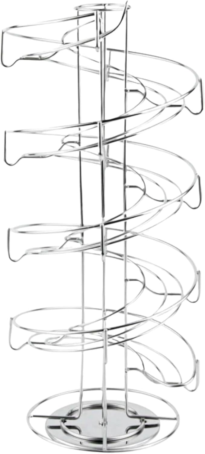 Restaurantware Coffee Pod Holder 7 x 7 x 16.14 Inches 35-50 K-Cup Stainless - Image 2