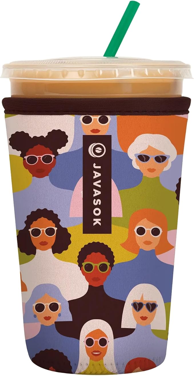Sok It JavaSok Iced Coffee & Cold Soda Insulated Neoprene Cup Sleeve by SokIt