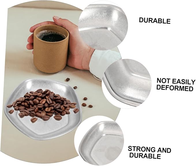 Cabilock Stainless Steel Bean Displaying Tray Multi-Function Coffee Bean - Image 3