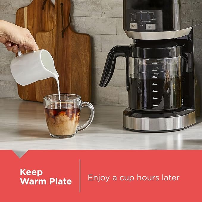 Black+Decker Dual Brew 14-Cup Carafe Single Serve Coffee Maker - Image 6