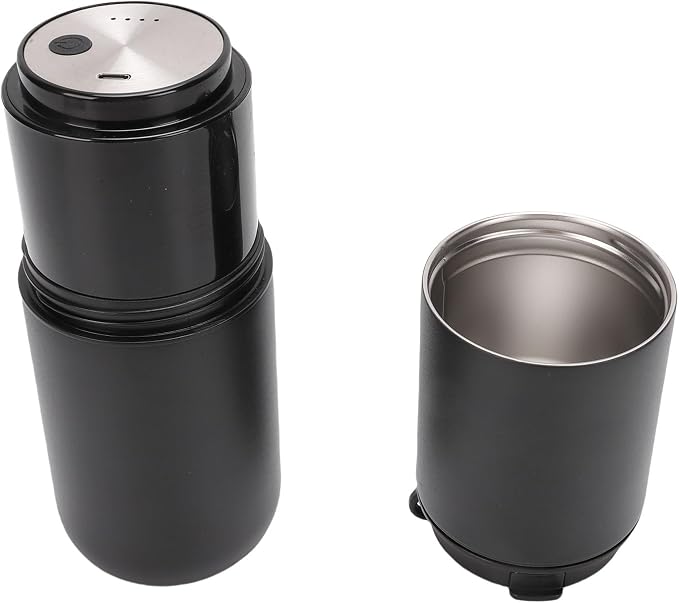 banapoy Portable Coffee Maker Machine, 350ml Travel All in One Coffee Bean by Facilitateyourlife