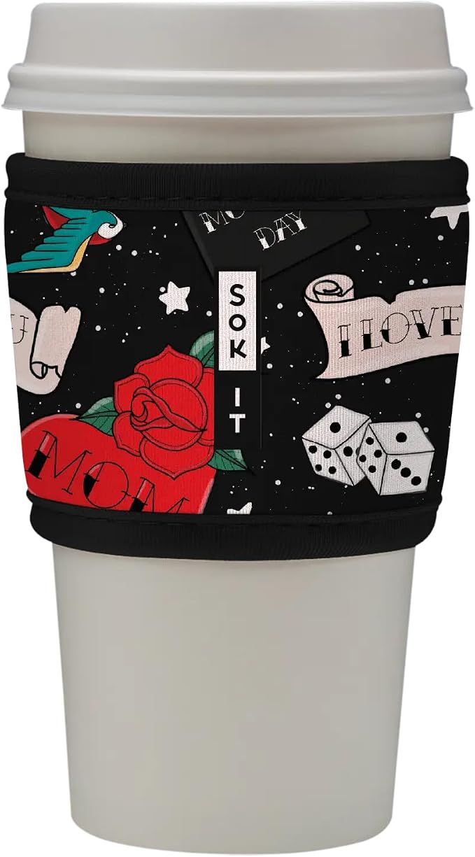 Sok It HotSok Coffee & Tea Reusable Insulated Neoprene Cup Sleeve by SokIt