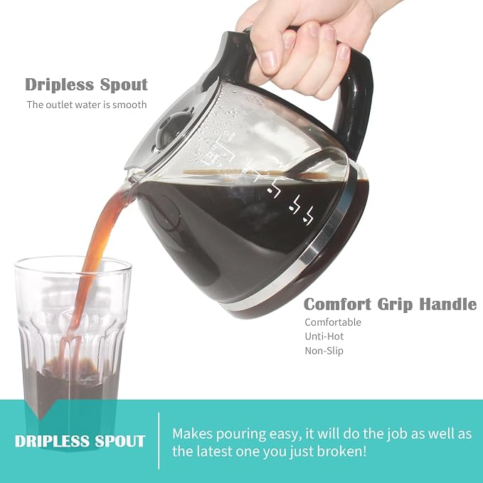 12-Cup Replacement Carafe Compatible - Image 4
