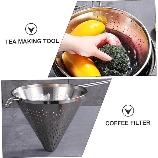 KALLORY 1Pc Stainless Funnel Tool - Image 9