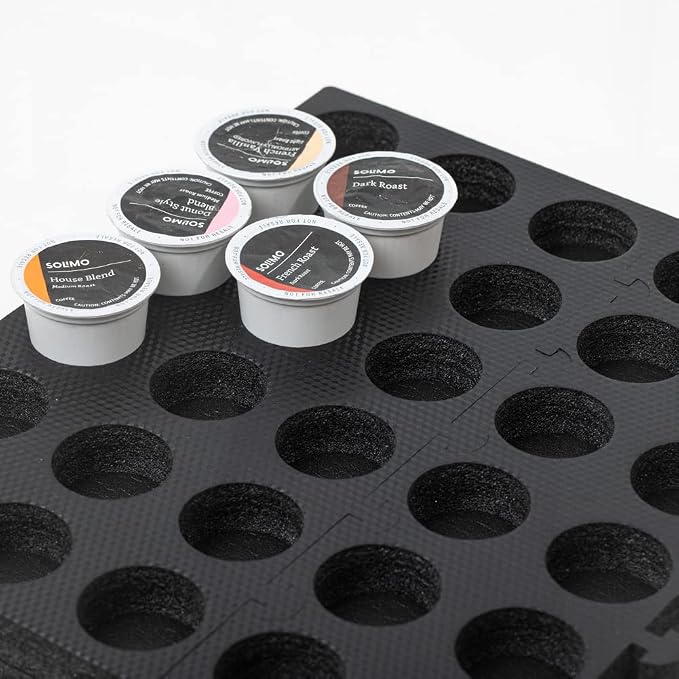 Coffee Pod holder DIY Size Organizer 60 Compatible Tray Drawer Holds - Image 6