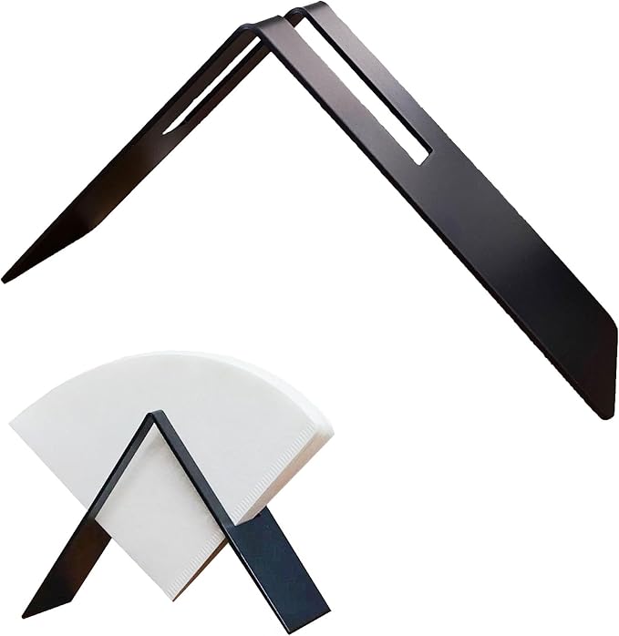 2PCS Coffee Filter Paper Holder, Stainless Steel Coffee Paper Storage Container by MIAOJIN