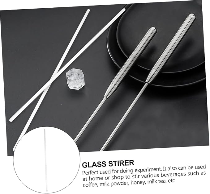 10pcs Cocktail Mixing Rods Glass Stirring Sticks Bartending Tools - Image 4