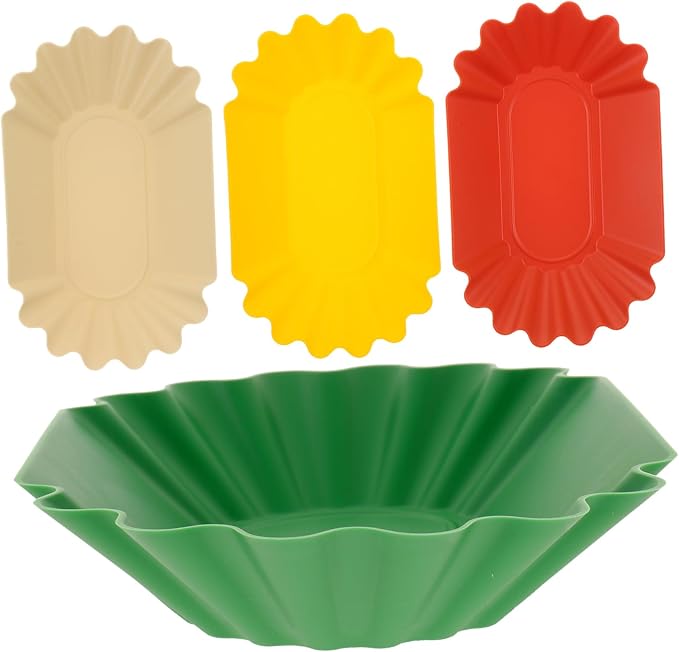 4pcs Coffee Bean Display Tray Multi-Functional Snack Measuring Plate by Unknown