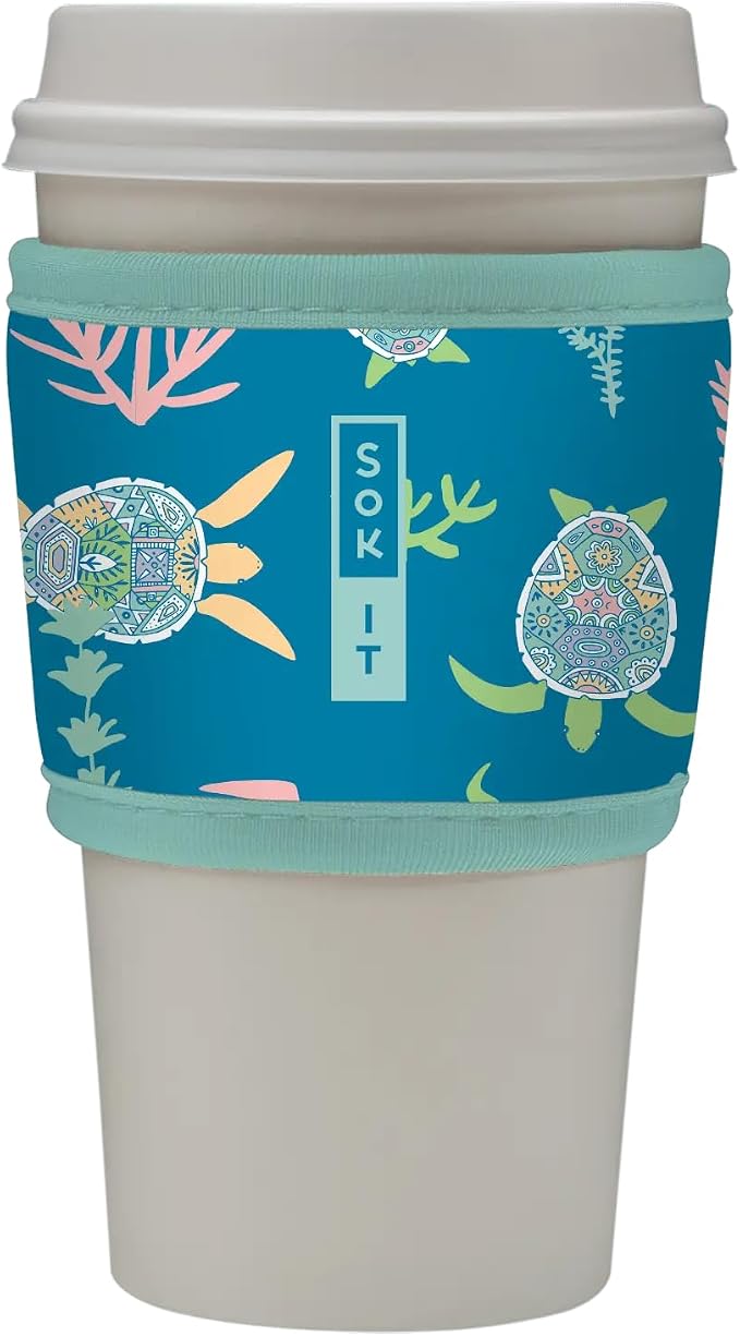 Sok It HotSok Coffee & Tea Reusable Insulated Neoprene Cup Sleeve by SokIt