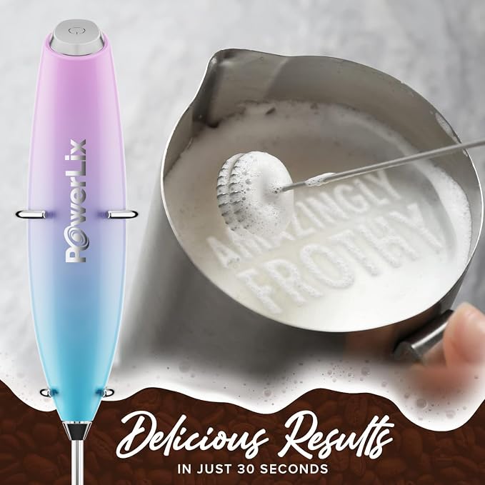 PowerLix Powerful Handheld Milk Frother - Image 6