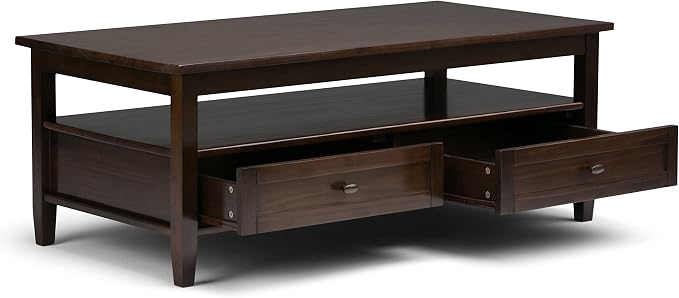SIMPLIHOME Warm Shaker Coffee Table - Image 5