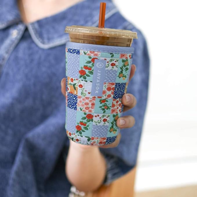 Sok It JavaSok Iced Coffee & Cold Soda Insulated Neoprene Cup Sleeve - Image 2