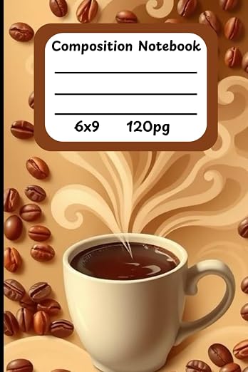 Brew Your Best Ideas: Coffee Lover's 120 Lined Page Notebook by Unknown