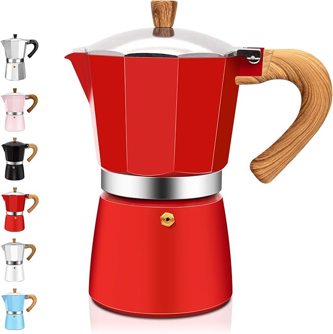 3 Cup Aluminum Espresso Stovetop Moka Pot Express Coffee Maker Percolator by Theperfectcombinationofcoffeehomeandhealthylivingmakingeverydayadayofrituals