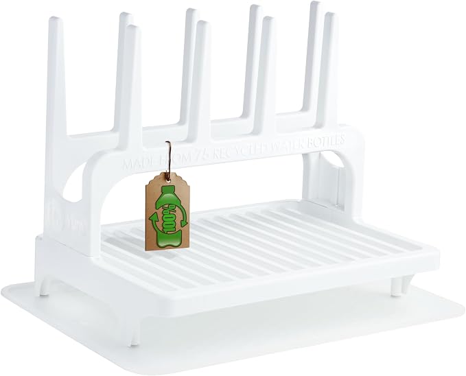 PopYum White Space Saving Drying Rack by PopYum