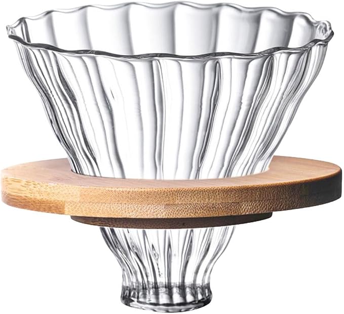 Cabilock Glass Coffee Dripper/Filter Pour Coffee Over Dripper by cabilock