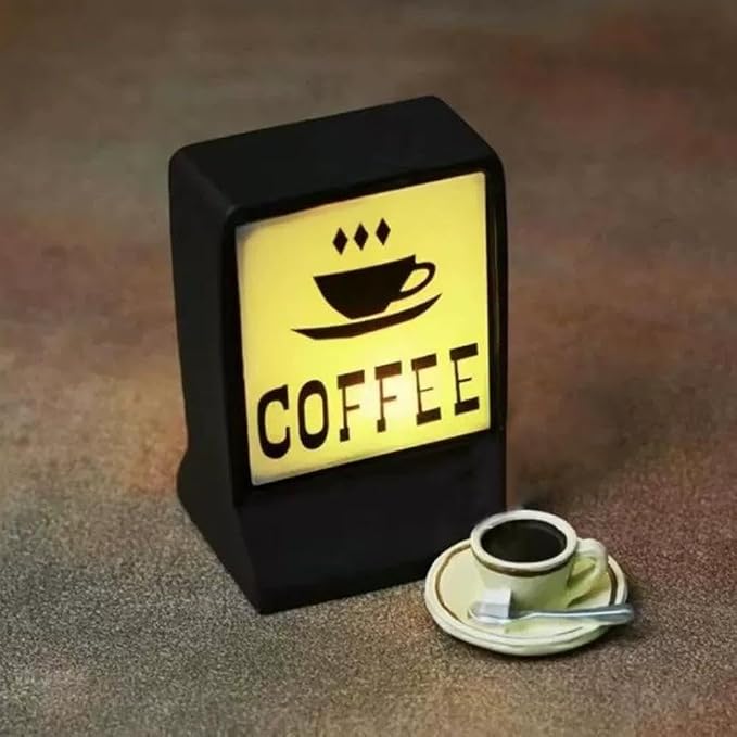 Coffee Lamp Refrigerator Magnets, Cute Cat Refrigerator Magnet by Unknown